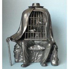 Sculptuur Rene Magritte - De therapeut Sculptuur Rene Magritte - De therapeut