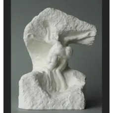 Sculptuur Christus en Maria Magdalena van Rodin.
