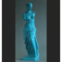 Sculptuur Orlinski - Venus van Milo Blauw