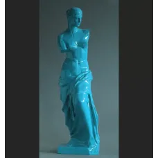Sculptuur Orlinski - Venus van Milo Blauw